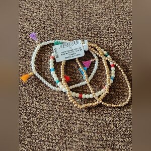 On 34th Bracelet Set Of 4 NWT